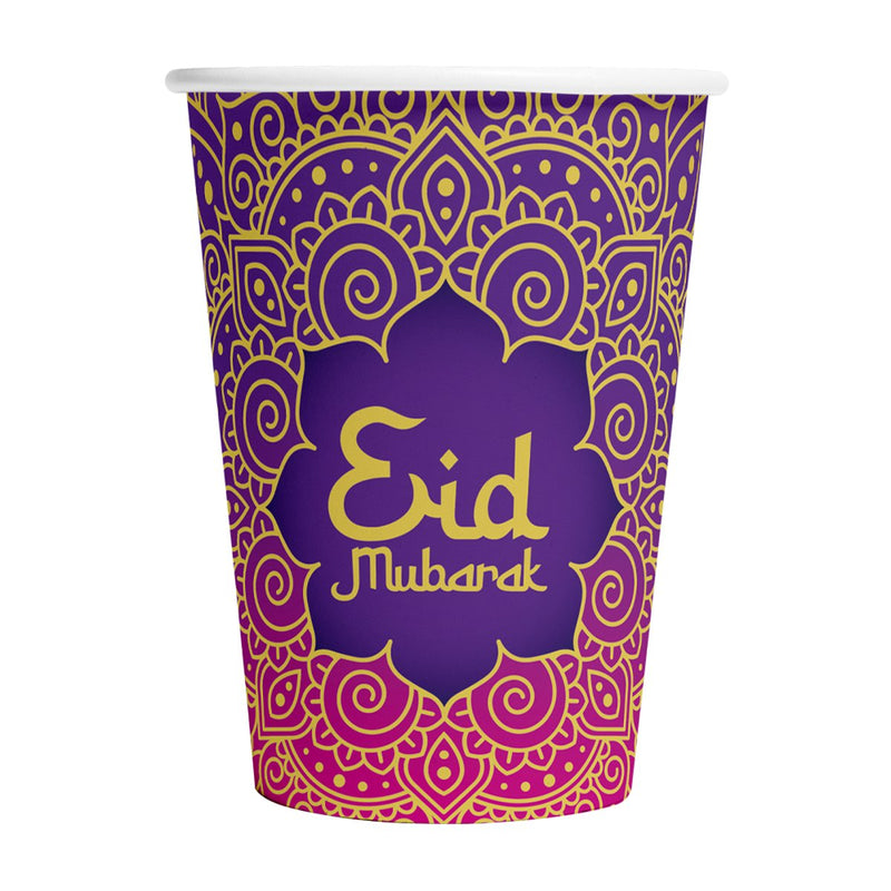 Eid Mubarak Papieren Bekers