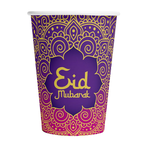 Eid Mubarak Papieren Bekers