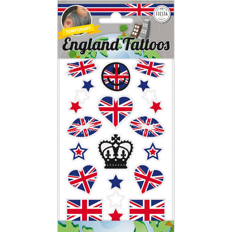 Plaktattoos Verenigd Koninkrijk – Union Jack