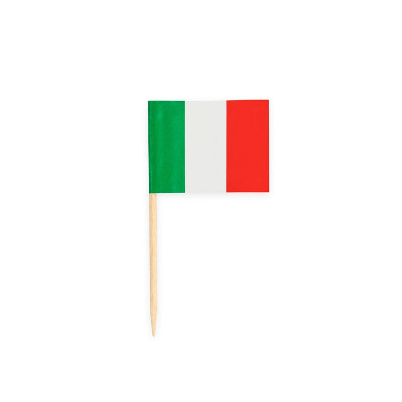Vlaggenprikkers Italië – 50 Stuks