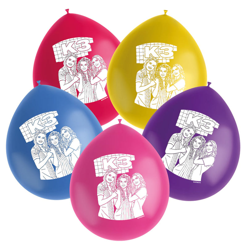 K3 Latex Ballonnen Mix