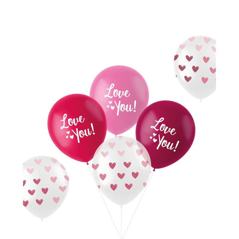 Latex Ballonnen Love You Mix