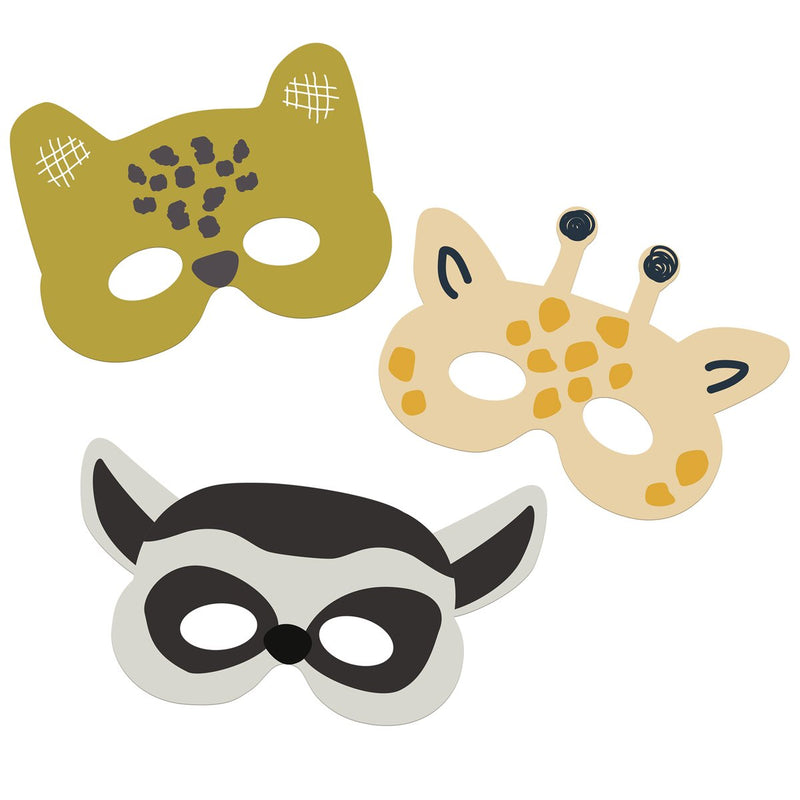 Zoo Party Animals Feestmaskers
