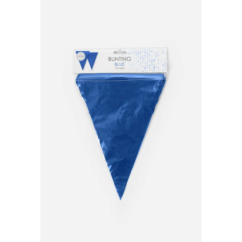 Vlaggenlijn Blauw 10 m – Vlaggen 20 × 30 cm