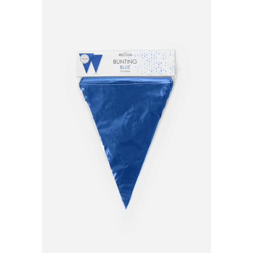 Vlaggenlijn Blauw 10 m – Vlaggen 20 × 30 cm