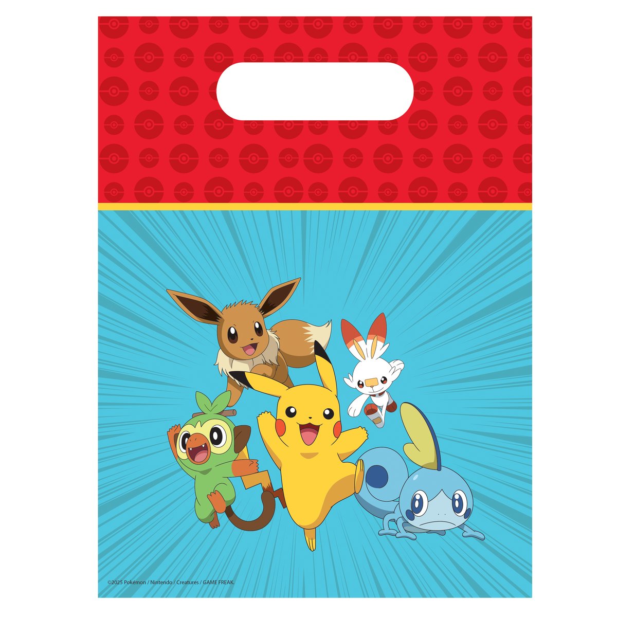 Pokémon Plastic Uitdeelzakjes