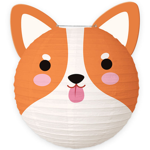 Papieren Lampion Hond – 25 cm