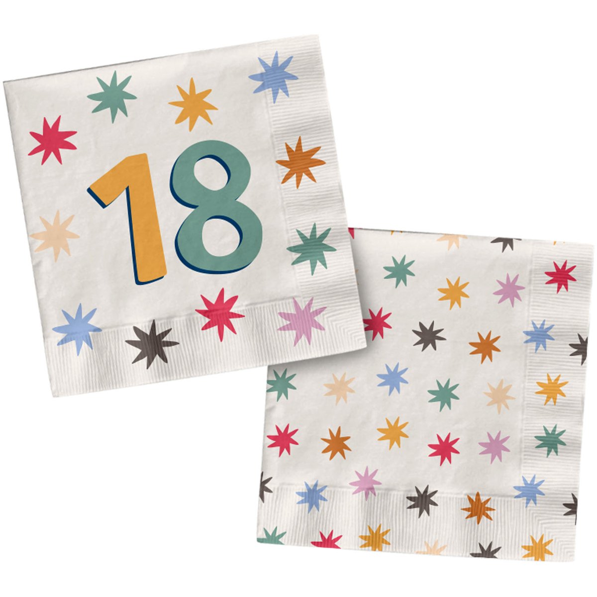 Star Servetten 18 Jaar