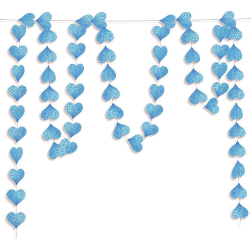 Slinger met Hartjes Blauw – 4 m