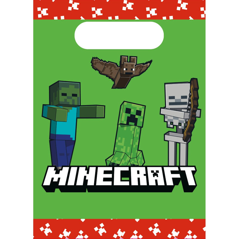 Minecraft Uitdeelzakjes