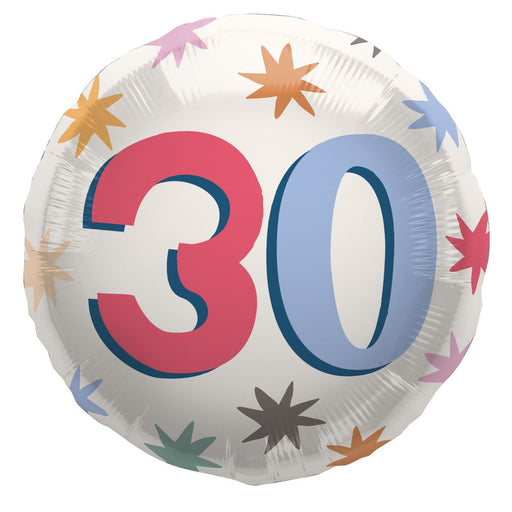 Star Folieballon 30 Jaar