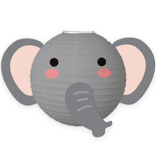 Papieren Lampion Olifant – 25 cm