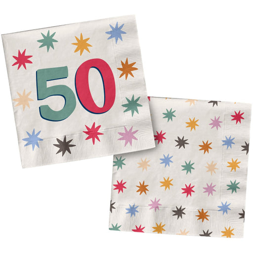 Star Servetten 50 Jaar
