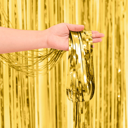 Folie Deurgordijn Goud - 100 x 200 cm