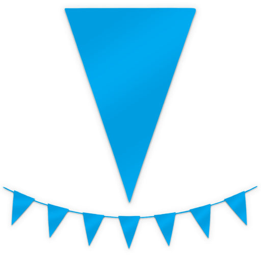 Folie Vlaggenlijn Blauw – 10 m