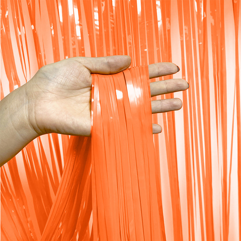 Folie Deurgordijn Oranje - 100 x 200 cm