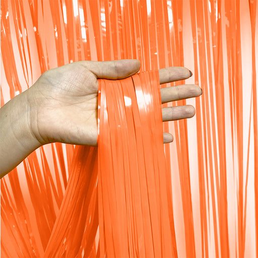 Folie Deurgordijn Oranje - 100 x 200 cm
