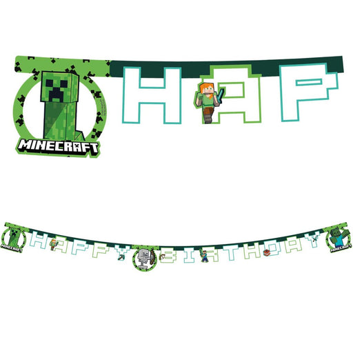 Minecraft Happy Birthday Letterslinger