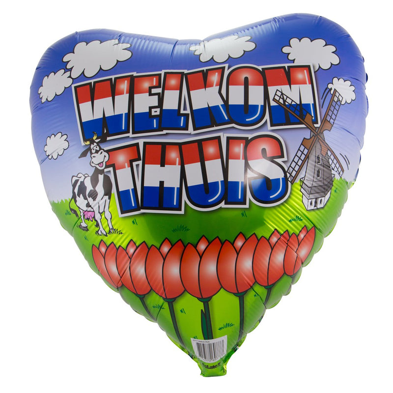 Folieballon Welkom Thuis 46 cm