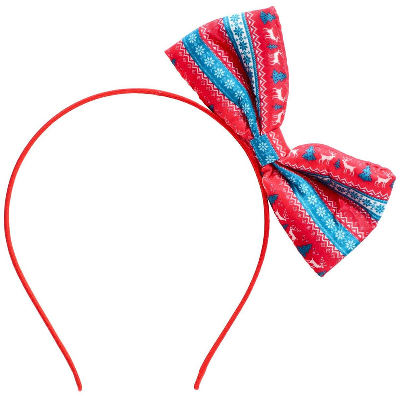 Kersthoofdband Met Strik Cozy Christmas
