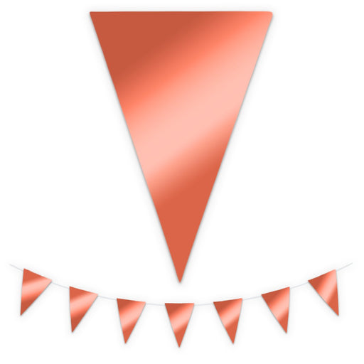 Vlaggenlijn roségoud - 10 m