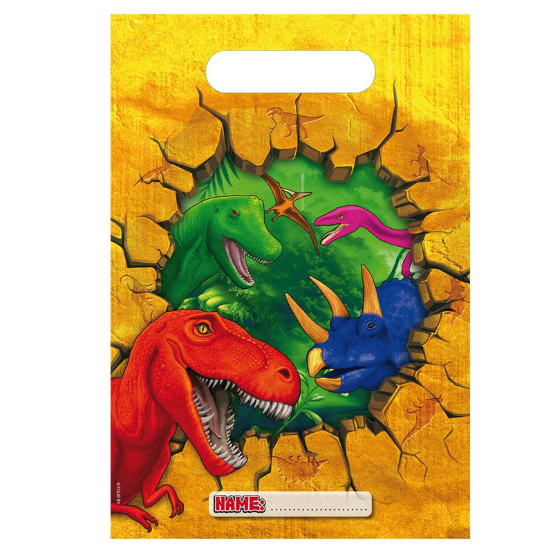 Dino Geel Uitdeelzakjes