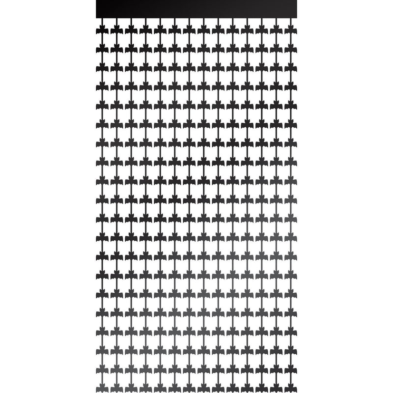 Deurgordijn Zwarte Vleermuizen Halloween – 2 × 1 m