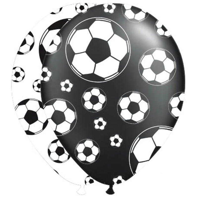 Latex Ballonnen Voetbal – 8 Stuks