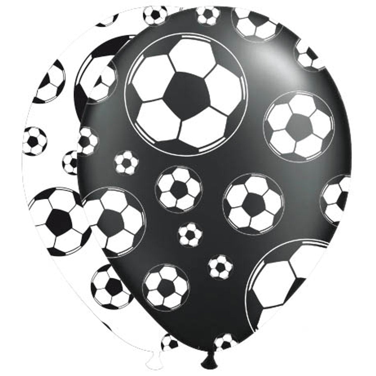 Latex Ballonnen Voetbal – 8 Stuks