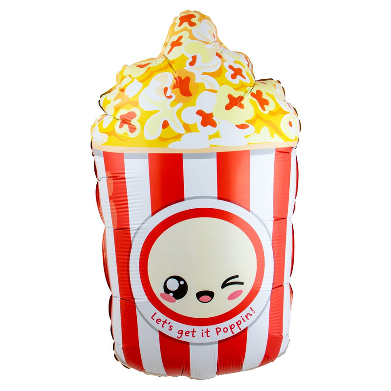 Folieballon Popcorn Kawaii Party – 37 × 60 cm
