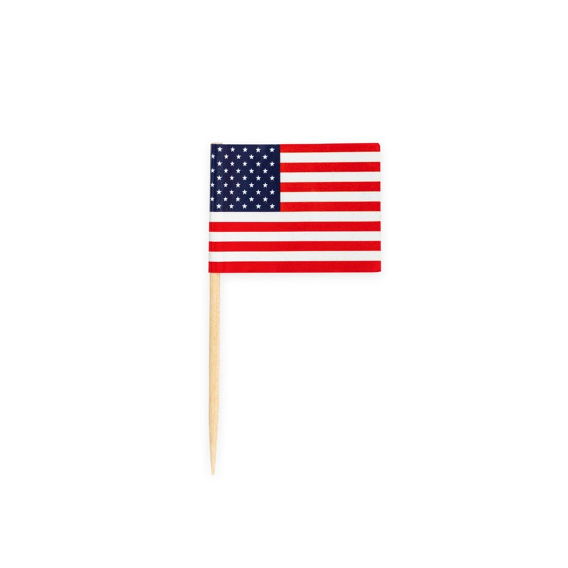 Vlaggenprikkers Verenigde Staten – 50 Stuks
