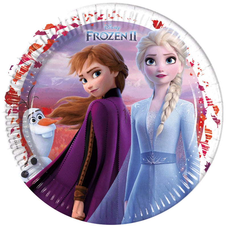 Disney Frozen 2 Papieren Bordjes 23 cm