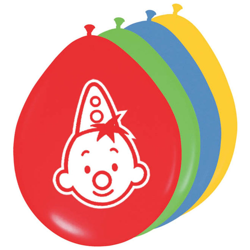 Bumba Latex Ballonnen Multicolor – 8 Stuks