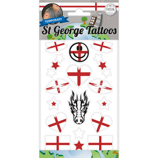 Plaktattoos Engeland – St. George