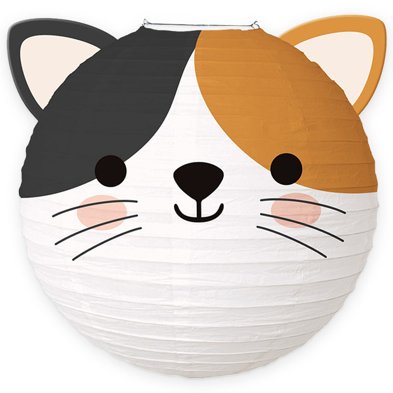Papieren Lampion Kat – 25 cm