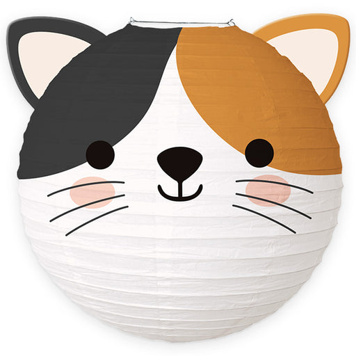 Papieren Lampion Kat – 25 cm
