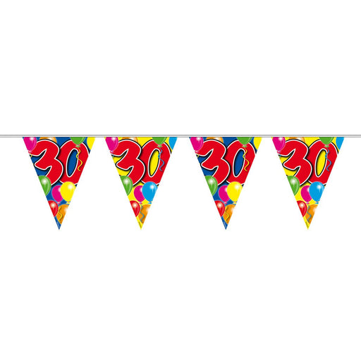 Vlaggenlijn 30 Jaar Multicolor – 1 Stuk