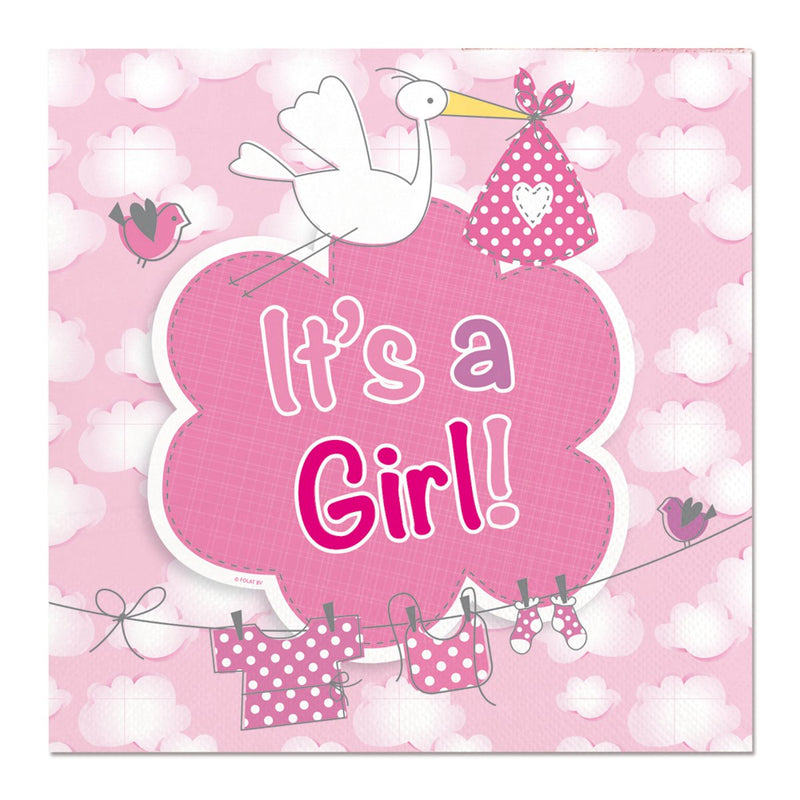 Servetten It's a Girl