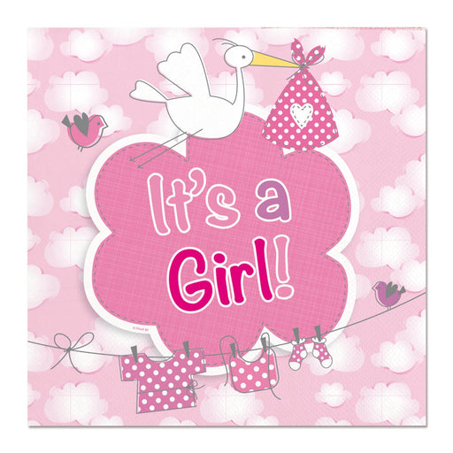 Servetten It's a Girl