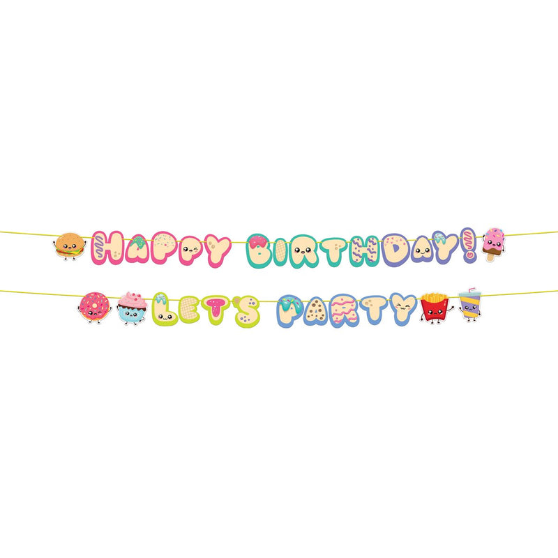 Kawaii Party Happy Birthday Letterslinger – 1,5 m
