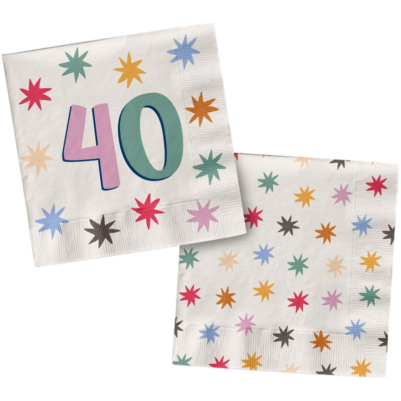 Star Servetten 40 Jaar