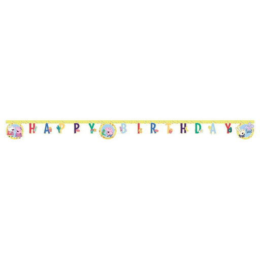 Peppa Pig Happy Birthday Letterslinger