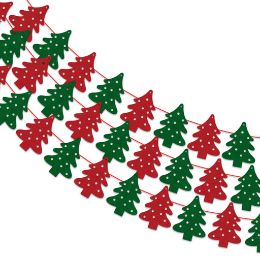 Kerstboomslinger Groen/Rood – 200 cm