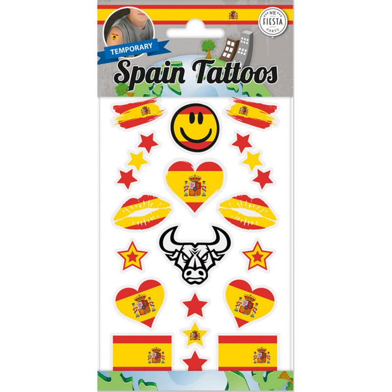 Plaktattoos Spanje