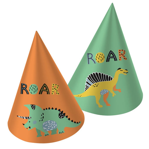Dino Roar Feesthoedjes
