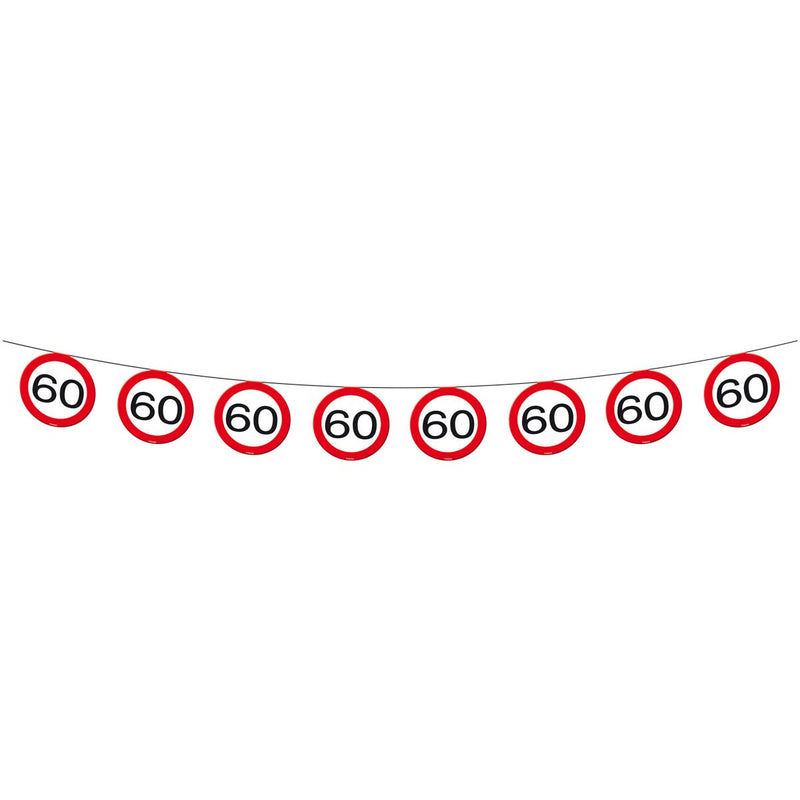 Vlaggenlijn Verkeersbord 60 Jaar