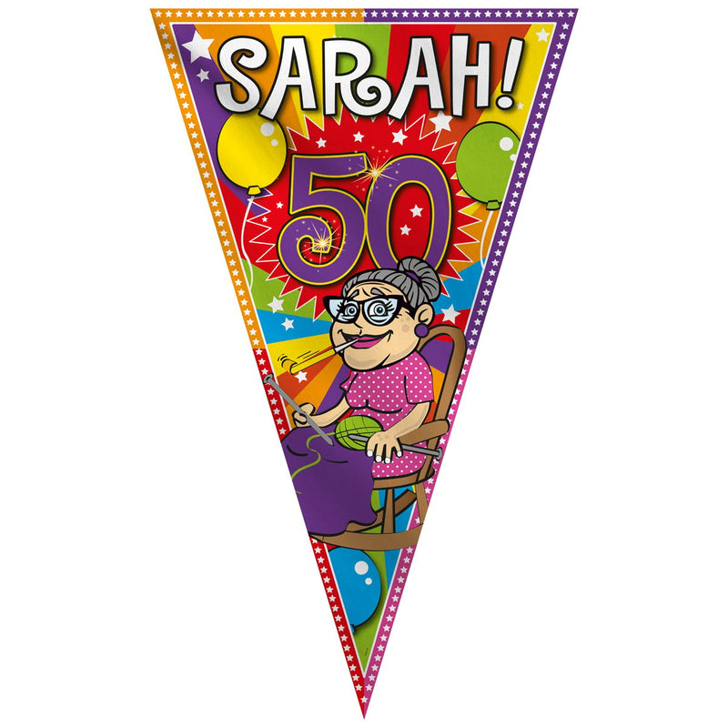 Gevelvlag Sarah 50 Jaar