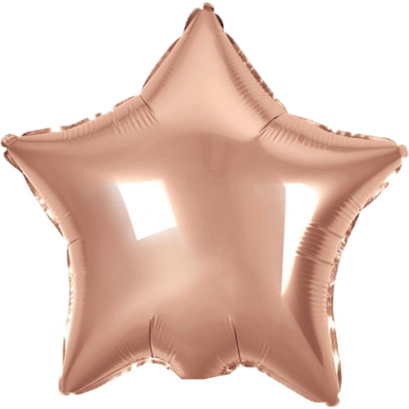 Folieballon Ster Roségoud – 45 cm – 1 Stuk