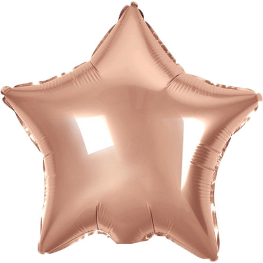 Folieballon Ster Roségoud – 45 cm – 1 Stuk