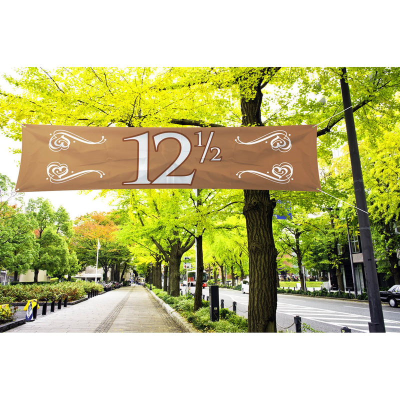 Feestbanner 12,5 Jaar Brons